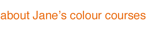 about jane's colour course